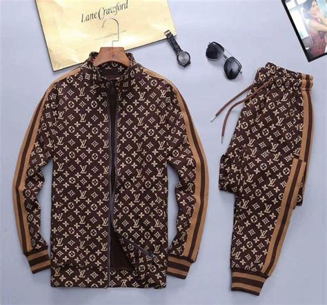 louis vuitton tracksuit mens replica|louis vuitton velour tracksuit.